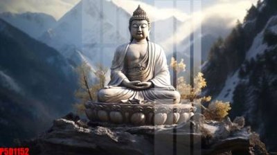 Ảnh gốc File tranh phật giáo 5D P5D1152 (độ nét cao) in mica