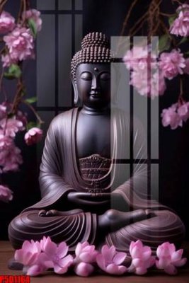 Download file gốc File tranh phật giáo 5D P5D1164 (in mica) trang trí