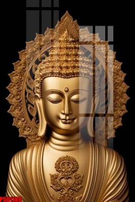 File ảnh File tranh phật giáo 5D P5D1189 (gốc) in Hiflex