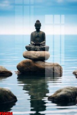 File gốc in ấn File tranh phật giáo 5D P5D1254 độ phân giải cao