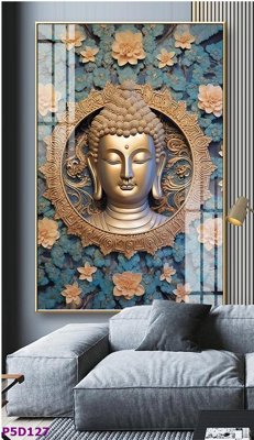 File tranh File tranh phật giáo 5D P5D127 (file gốc) chủ đề phong thủy