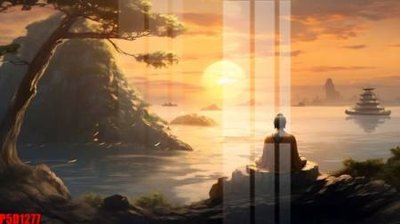 File in mica File tranh phật giáo 5D P5D1277 (bản gốc) sắc sảo