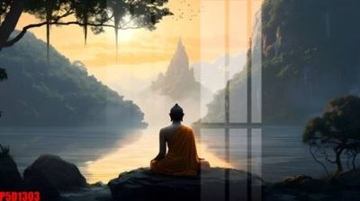 File gốc File tranh phật giáo 5D P5D1303 (in mica) trang trí