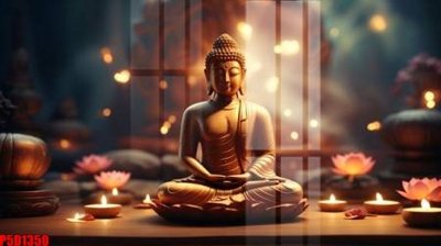 File gốc File tranh phật giáo 5D P5D1350 (ảnh chi tiết) để in trần