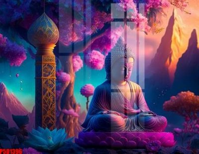 File tranh quảng cáo File tranh phật giáo 5D P5D1396 (download file gốc)