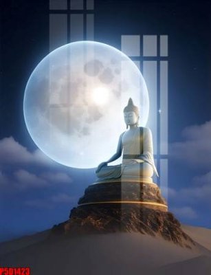 File tranh PSD File tranh phật giáo 5D P5D1423 chất lượng cao