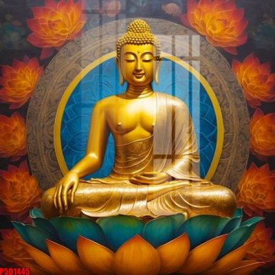 File gốc File tranh phật giáo 5D P5D1445 (in mica) làm quà tặng