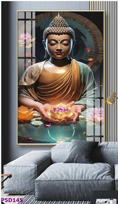 File PSD File tranh phật giáo 5D P5D145 (gốc) nhiều lớp (multi-layer)