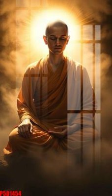 File ảnh File tranh phật giáo 5D P5D1454 (gốc) in PP, decal