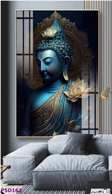 Download file File tranh phật giáo 5D P5D162 (gốc) in mica ốp bếp