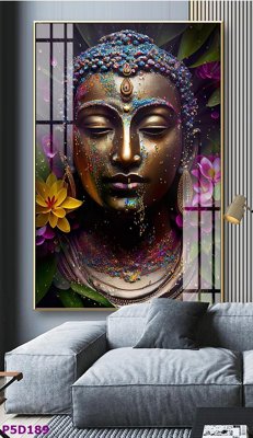 File ảnh gốc File tranh phật giáo 5D P5D189 (chuyên in mica)