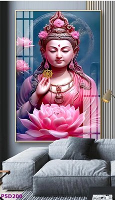 Tải về file tranh gốc File tranh phật giáo 5D P5D200 (để in quảng cáo)