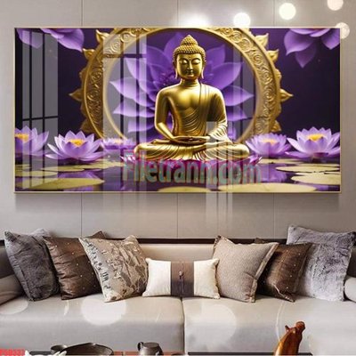 File gốc File tranh phật giáo 5D P5D337 (cho in UV) siêu nét