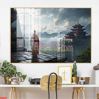 Download file File tranh phật giáo 5D P5D381 (gốc) in mica ốp bếp