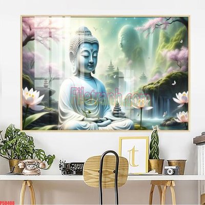 File tranh gốc File tranh phật giáo 5D P5D408 (bản quyền) file PSD