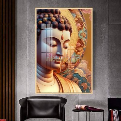 File gốc File tranh phật giáo 5D P5D517 (cho in 3D) độc đáo