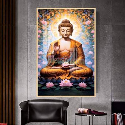 File gốc File tranh phật giáo 5D P5D536 (vector) cho in ấn