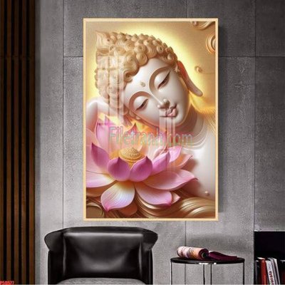 Download file tranh File tranh phật giáo 5D P5D577 (file gốc PSD)