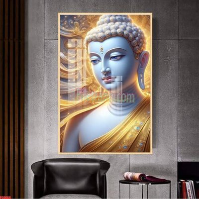 Download file File tranh phật giáo 5D P5D666 (gốc) in mica đèn LED