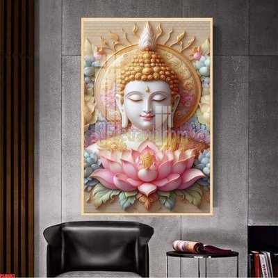 Tải file File tranh phật giáo 5D P5D683 (ảnh gốc) file AI/EPS