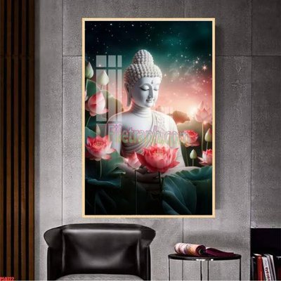 File in trần File tranh phật giáo 5D P5D722 (bản gốc) 5D