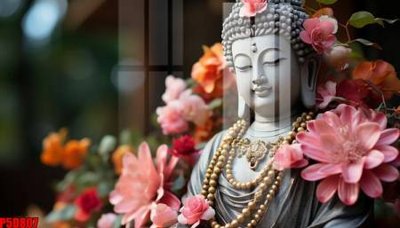 File tranh gốc File tranh phật giáo 5D P5D807 chủ đề hiện đại