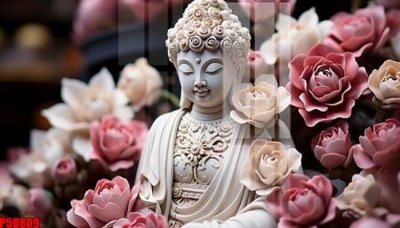 File tranh File tranh phật giáo 5D P5D809 (bản gốc) trang trí văn phòng