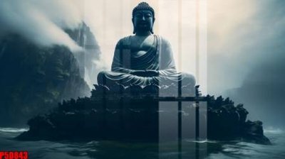 File gốc File tranh phật giáo 5D P5D843 (vector) cho in ấn