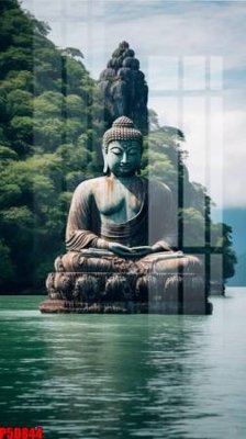 File ảnh gốc File tranh phật giáo 5D P5D844 (chuyên in mica)