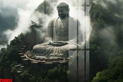 Download file gốc File tranh phật giáo 5D P5D854 (in lụa) cao cấp