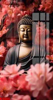 Tải file File tranh phật giáo 5D P5D866 (gốc) chủ đề hoa sen