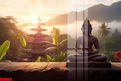 File ảnh gốc File tranh phật giáo 5D P5D955 không vỡ nét