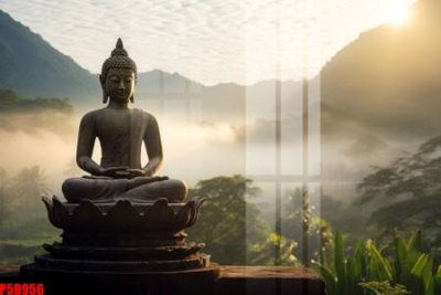 Ảnh gốc File tranh phật giáo 5D P5D956 (độ nét cao) in mica