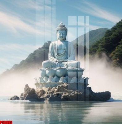 File gốc File tranh phật giáo 5D P5D985 (in mica) cắt laser