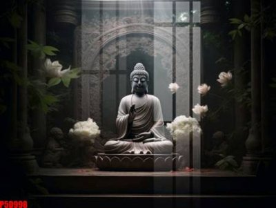 File gốc in ấn File tranh phật giáo 5D P5D998 độ phân giải cao