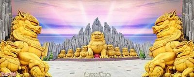 File gốc File phật giáo thần tài P638 cho in ấn và thiết kế