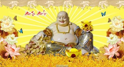 Tải file File phật giáo thần tài P707 (gốc) làm tranh trang trí