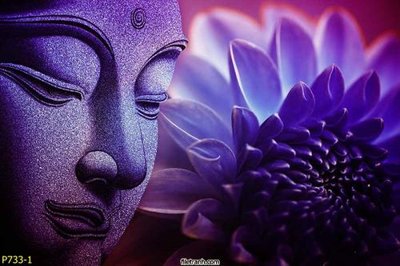 File tranh File phật giáo thần tài P733 (gốc) chủ đề tĩnh vật