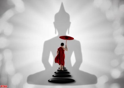 File tranh gốc in trần nhà File tranh phật P780 3D