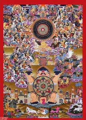 Tải file File tranh phật P797 (ảnh gốc) in tráng gương