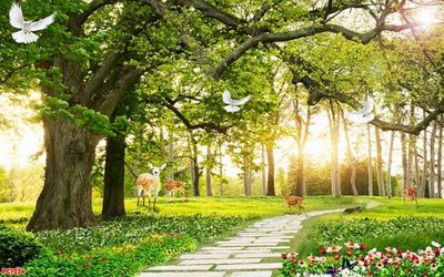 File tranh trang trí File tranh phong cảnh PC1234 (tải file gốc)