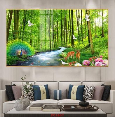 File in ấn File tranh phong cảnh thiên nhiên PC1407 (bản gốc) chất lượng cao