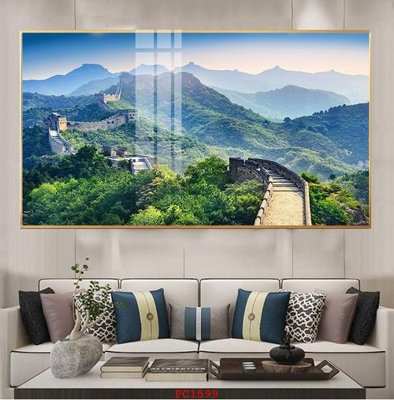 File in trần File tranh phong cảnh thiên nhiên PC1599 (file gốc) xuyên sáng