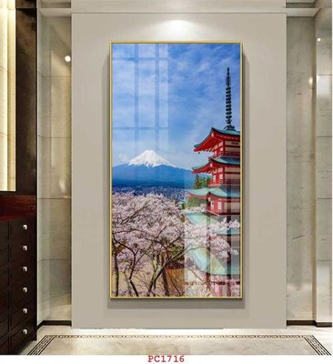 File gốc File tranh phong cảnh thiên nhiên PC1716 (chủ đề hiện đại) trang trí