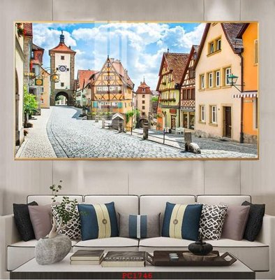 File gốc File tranh phong cảnh thiên nhiên PC1746 (trang trí) phòng trẻ em