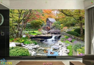 File gốc File gốc phong cảnh PC175 (in tráng gương) hiện đại