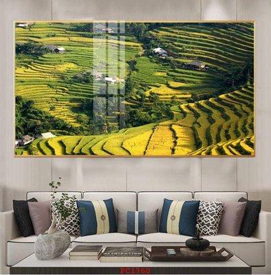 Ảnh gốc File tranh phong cảnh thiên nhiên PC1760 (độ nét cao) in tráng gương