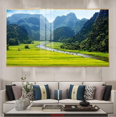 File PSD File tranh phong cảnh thiên nhiên PC1788 (chất lượng in ấn)