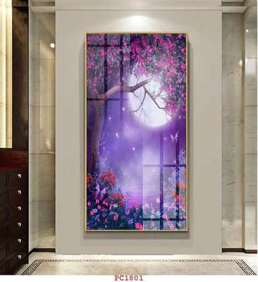 File in trần File tranh phong cảnh thiên nhiên PC1801 (file gốc) phong thủy