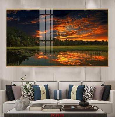 Mua file gốc File tranh phong cảnh thiên nhiên PC1823 (PSD) tại Filetranh.com